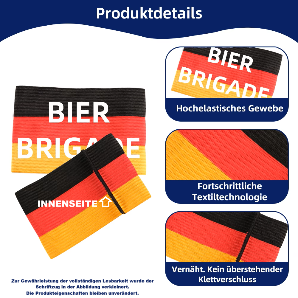 Armbinde DEU "BIER BRIGADE"