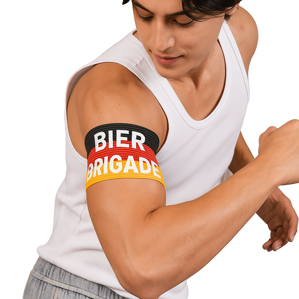 Armbinde DEU "BIER BRIGADE"